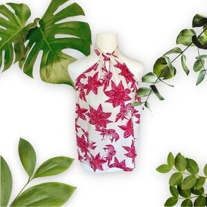 Charlie Page Halter Top Size Large NWT